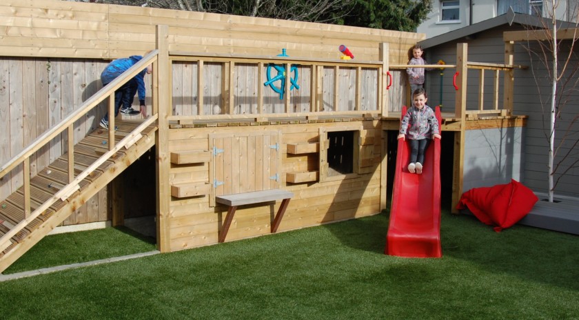 TRANSFORM YOUR GARDEN SHED INTO A KIDS PLAY ROOM